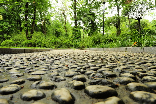 鵝卵石路