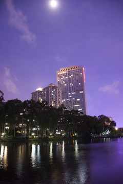 陽光酒店夜景