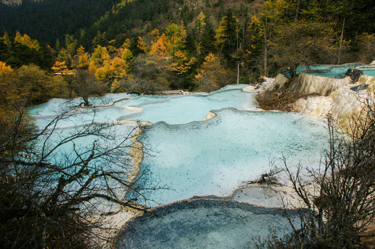 四川黃龍風景