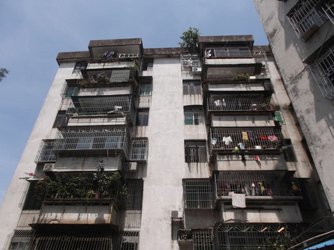 舊住宅小區(qū)老樓房