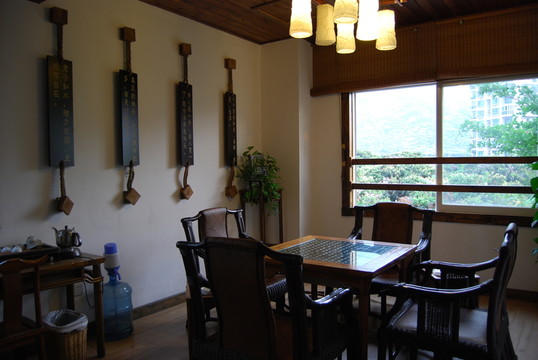 古典茶館棋牌室裝修圖
