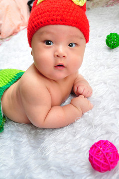 小紅帽嬰兒