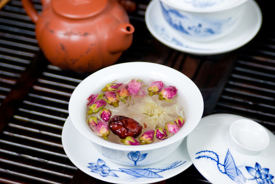 玫瑰花茶