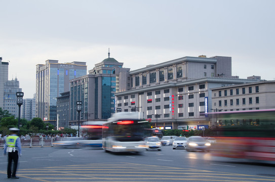 西安北大街風(fēng)光