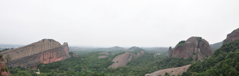江西龜峰全景