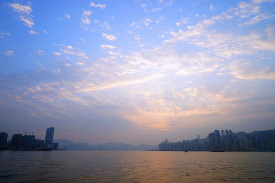 香港日出