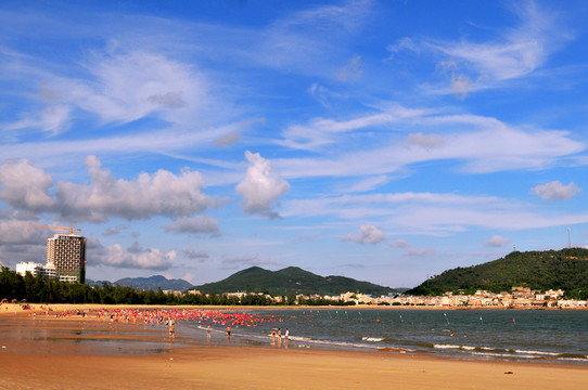 珍珠灣海水浴場(chǎng) 南海海濱