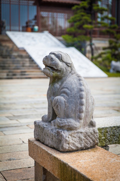 中國神獸石像