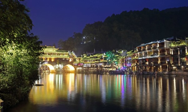 鳳凰古城夜景