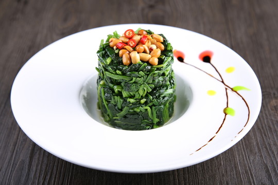 果仁菠菜