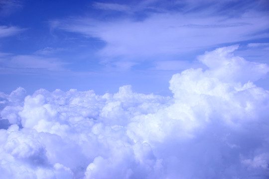 高空云層