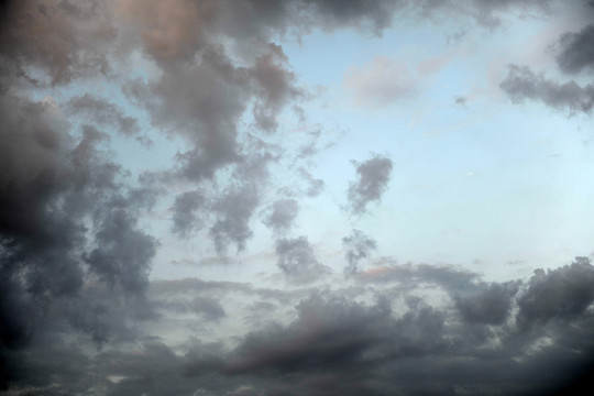 天空 烏云