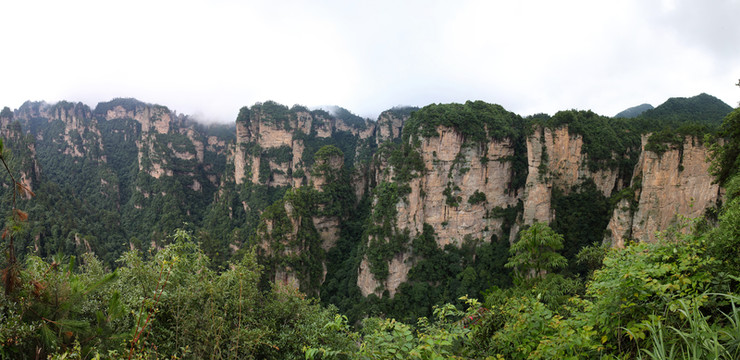 張家界全景風光