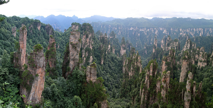 張家界全景