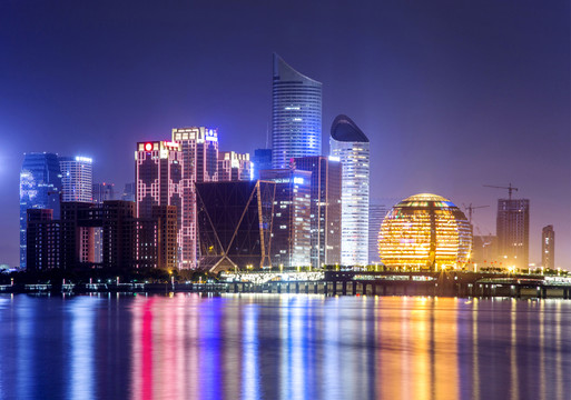 杭州錢(qián)江新城建筑景觀