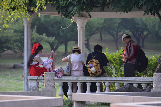 公園一角
