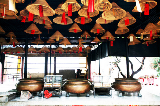 盤香 轉(zhuǎn)運(yùn) 祈福 寺廟