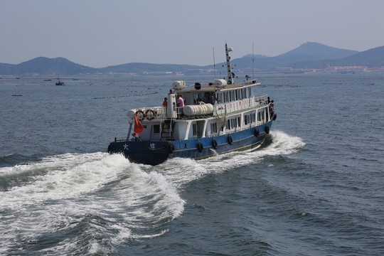 輪船 大海