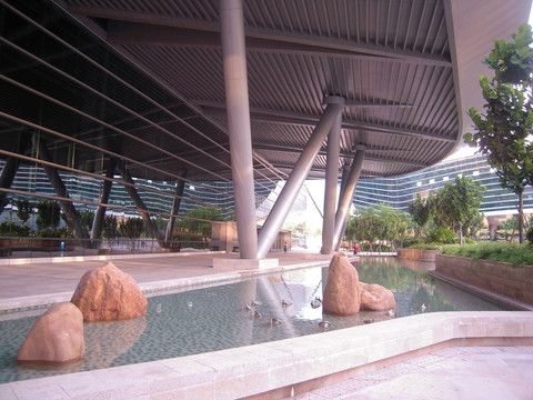 珠海國(guó)際會(huì)展中心建筑局部