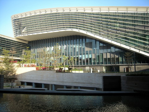 珠海國(guó)際會(huì)展中心建筑局部