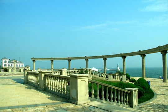 海邊休閑廣場(chǎng)