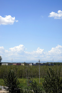 北京藍(lán)天白云