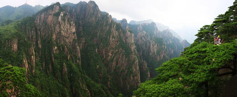 黃山西海大峽谷壯麗風(fēng)光