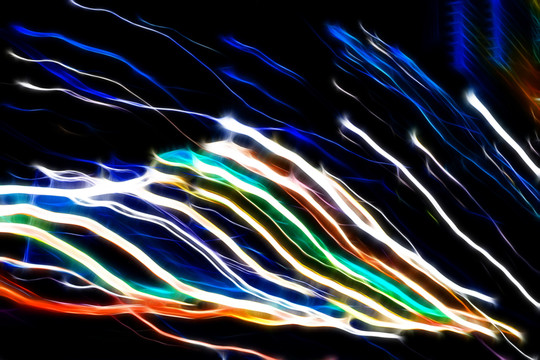 科技閃電背景