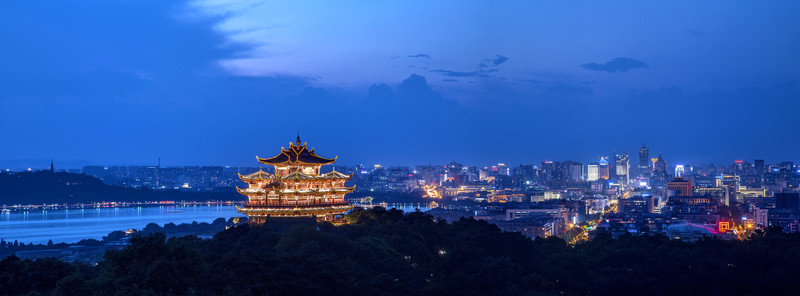 杭州城隍閣全景