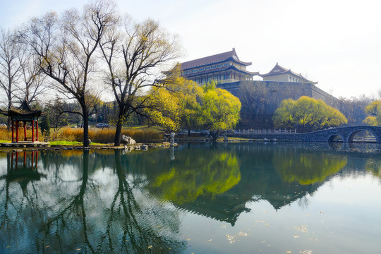 公園秋色