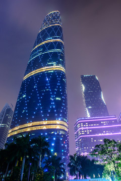 廣州西塔夜景