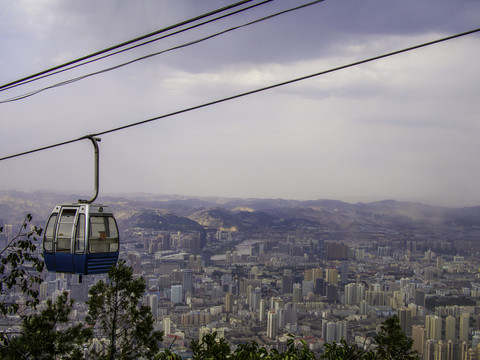 蘭山索道