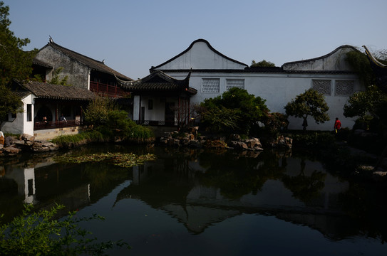 網(wǎng)師園一角