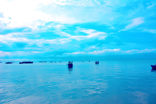 大海 船