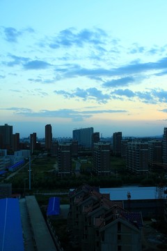 傍晚 海景房
