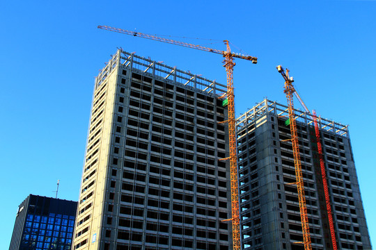 建設(shè)中的大樓