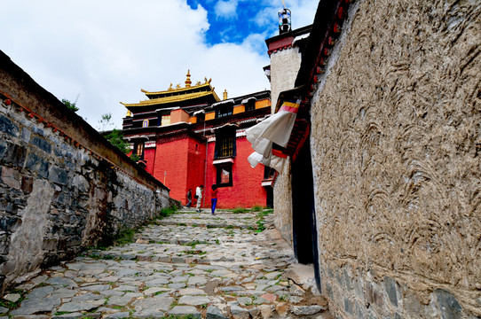 西藏旅游 西藏符號(hào) 喇嘛廟
