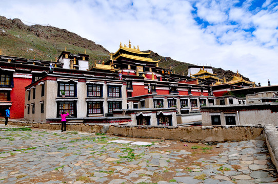 西藏旅游 西藏符號(hào) 喇嘛廟