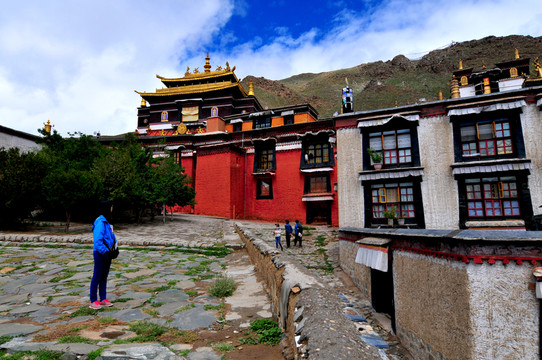 西藏旅游 西藏符號(hào) 喇嘛廟