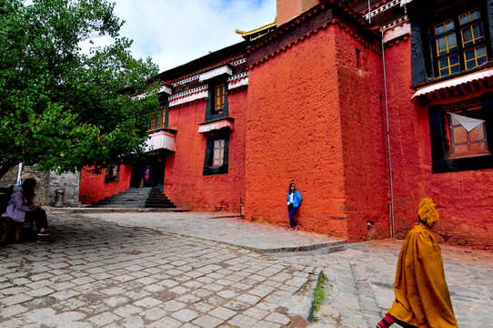 西藏旅游 西藏符號(hào) 喇嘛廟