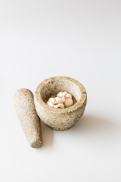搗蒜器和蒜泥
