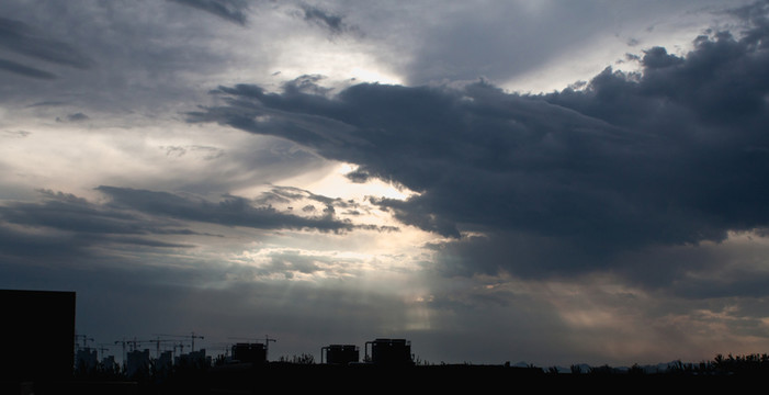 雨后的天空