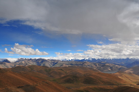 西藏風(fēng)光 雪山 藍天白云