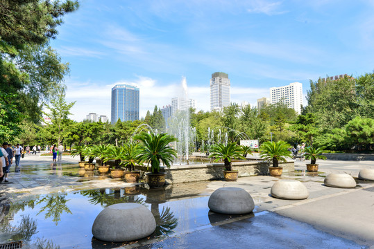 公園一角