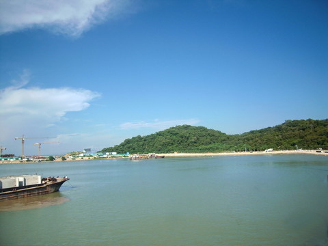 珠海野貍島西面風(fēng)景