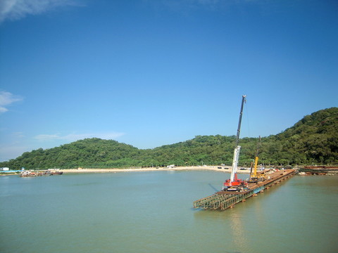 珠海野貍島西面風(fēng)景