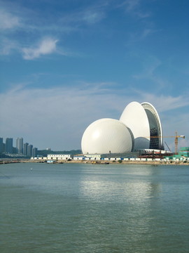 在建的珠海歌劇院