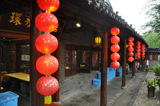 古鎮(zhèn)燈籠