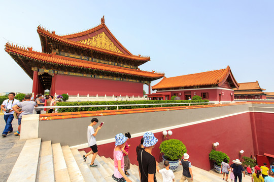 首都風(fēng)光北京天安門城樓