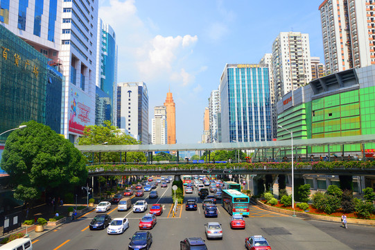 城市道路風(fēng)光